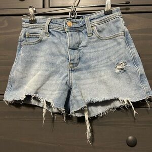 Hollister high-rise mom shorts. 3”. Size 0